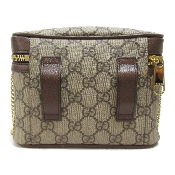 Gucci Stripe Bag Web Brown Belt Offdia Beige - Picture 1 of 10